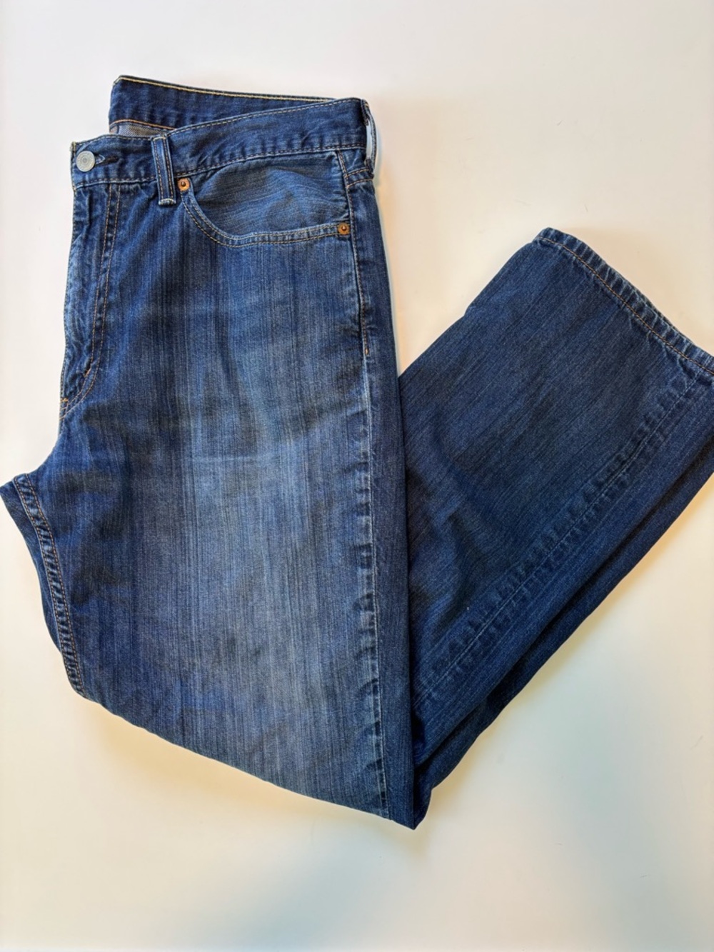 Bundle 2 for $30! Levi's Men's 514 36x30 Blue 100% Cotton Denim Jeans